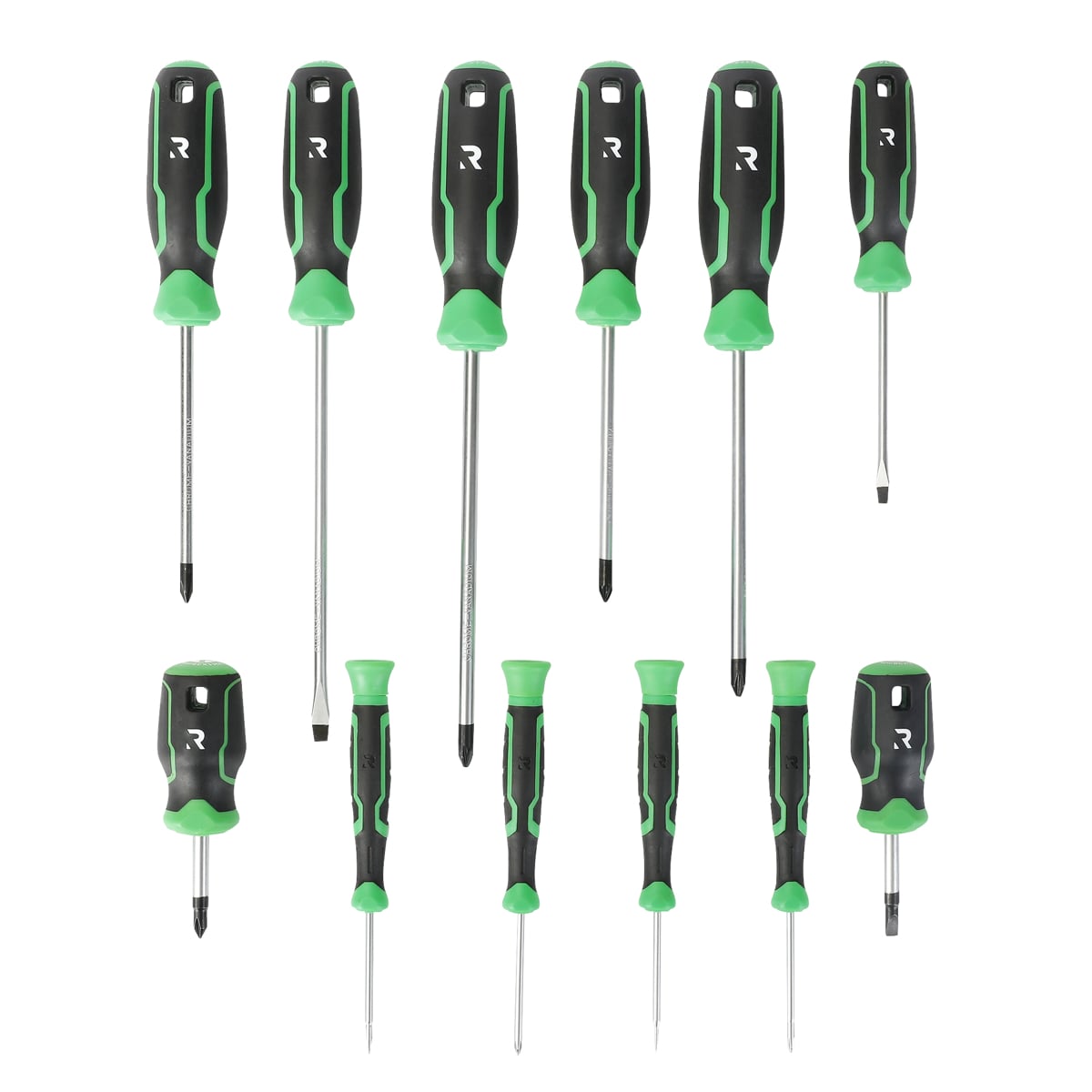 Rikä 12-Piece Professional Mixed Screwdriver Set